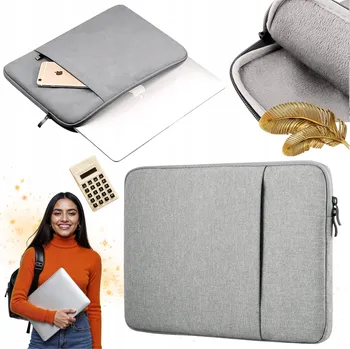 Pouzdro na mobilní telefon Pouzdro na notebook 13-14,2" voděodolné s přídavnou kapsou - zpět do školy