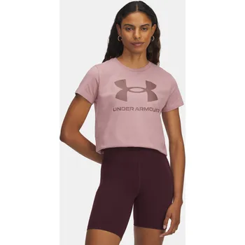 Dámské tričko Dámské tričko Under Armour UA Logo SS-PNK 1356305-673 Růžová SM