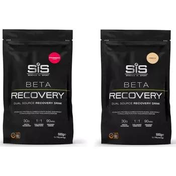 Iontový nápoj SiS SIS Beta Recovery regenerační náboj, 500g příchuť vanilka