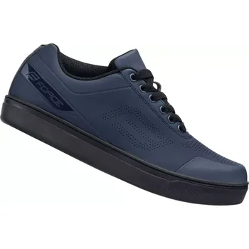 Pánské cyklistické tretry FORCE Tretry Force Freeride Spriti Flat, tmavě-modré velikost 40