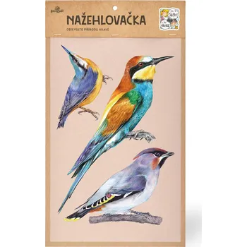 kreativní sada Nažehlovačka Ptáci