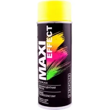 Barva ve spreji MOTIP MAXICOLOR FLUORESCENČNÍ LAK ŽLUTÝ 400ML