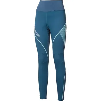 cyklistické kraťasy PROGRESS Progress SNOWCAT dámské zimní elastické kalhoty, tmavě modrá velikost XL