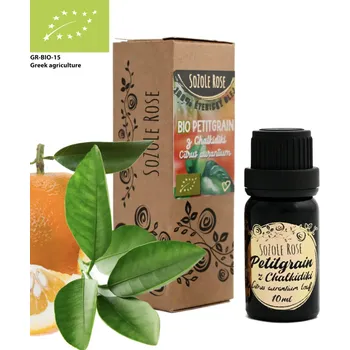 Vůně do bytu SoZoLe Rose BIO Éterický olej Petitgrain z Chalkidiki 10 ml