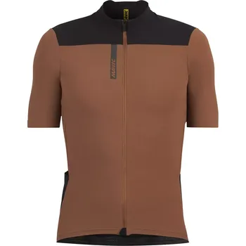 Cyklistické oblečení Mavic Pánský dres pro gravel Mavic Allroad Cargo Bronze velikost M