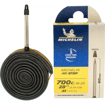 Duše na kolo Michelin Duše silniční Michelin Air Stop, 60 mm, 700 x 18-25, galuskový ventilek