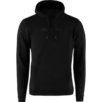 Pánská mikina FORCE Mikina Force Comfy přes hlavu s kapucí, černá velikost M