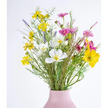 umělá květina Kytice LUČNÍ KVĚTY 70 cm