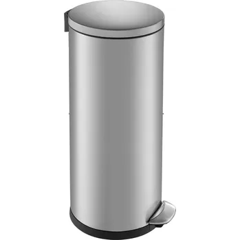 Odpadkový koš Odpadkový koš nerezová ocel Merida 30 l stříbrný