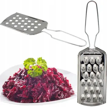 Struhadlo Kuchyňské Struhadlo na Zeleniny, Sýr, Plochá Ocel, Jemné a Hrubé Očko