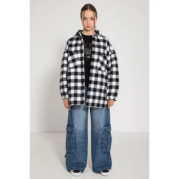 Dívčí džíny Reporter Young | Dívčí modré cargo džíny s širokými nohavicemi - Barva MODRÁ, Velikost 134/140 243-0110G-35-003-1