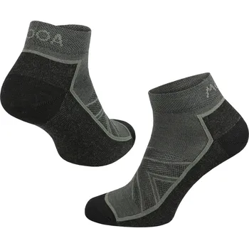 Pánské ponožky Ponožky MOOA Merino Adventure Low Velikost ponožek: 35-38 / Barva: zelená