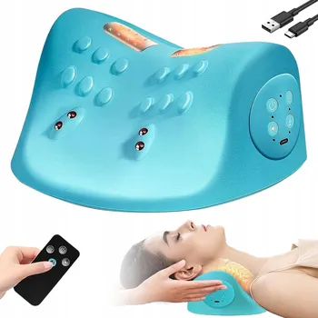 Masážní přístroj POLŠTÁŘ NA MASÁŽ PÁTEŘE, UVOLŇOVAČ KRKU, ÚLEVA, MASÁŽNÍ PŘÍSTROJ NA BOLEST