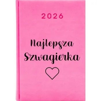 Kalendář Knižkový kalendář 2026 A5 Cute Cups růžový