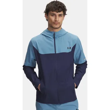 Pánská casual bunda Pánská bunda Under Armour UA Tech Utility Woven Jckt 6004967-403 Modrá LG