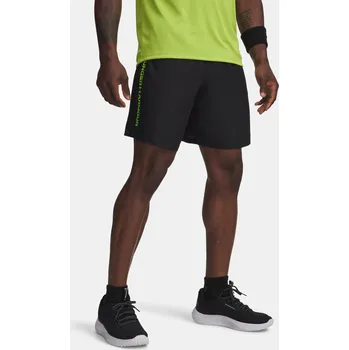Pánské kraťasy Under Armour UA Tech Woven Wordmark S 1383356-008 Černá 3XL