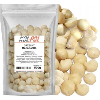 Kol-pol Makadamové ořechy celé ořechy 500 g
