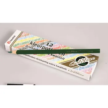 Kresba NIENHUIS Sada 12ks pastelek - zelená