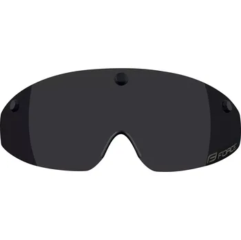 Cyklistická přilba FORCE Force WASP náhradní sklo, černá laser