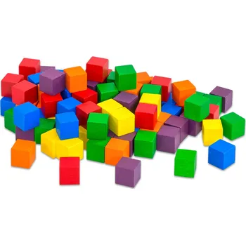 Dřevěná hračka BETZOLD Barevné dřevěné kostky