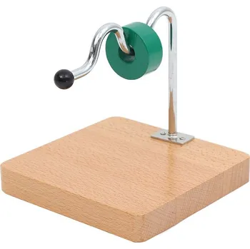 Hračka pro nejmenší ADENA MONTESSORI Kroužek na vlnitém zahnutém kolíku