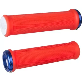 grip Odi Grips Gripy MTB ODI Sensus Lite V2.1 Lock-On Bonus Pack Gum barva červená
