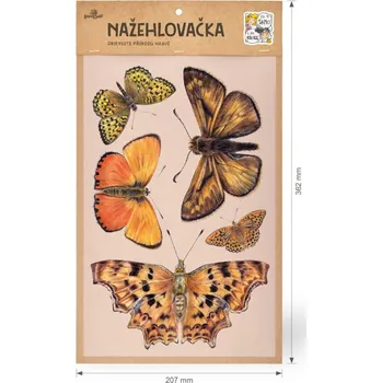 kreativní sada Lesní svět Nažehlovačka Motýli