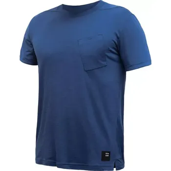 Pánská móda Sensor Sensor Merino AIR Traveller pánské triko kr. rukáv, tmavě modrá velikost XL