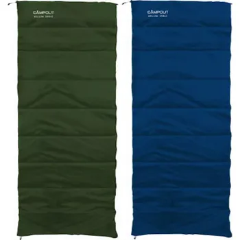 Zvonek na kolo Campout Dekový spacák Campout Willow XL barva zelená velikost 190 cm varianta pravá