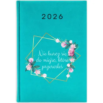 Kalendář Knižkový kalendář 2026 A5 FunnyCase modrý