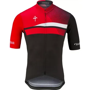 cyklistický dres Wilier Pánský dres Wilier RIGO krátký rukáv, černý velikost S
