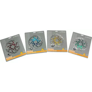 Brzda na kolo Alligator Brzdový kotouč Alligator VLNKA - barevný barva modrá průměr kotouče 160 mm