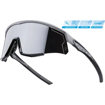 Sluneční brýle FORCE Brýle Force Sonic šedo-černé, černá zrcadlová skla