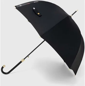 Deštník Deštník Moschino černá barva, 8956 63AUTOA 8956.auto 99X, vel. ONE SIZE