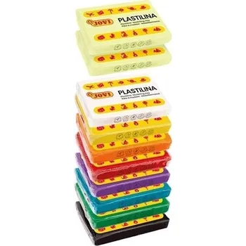 Modelovací hmota Jovi Glow Dětská modelovací hmota 10 x 50 g