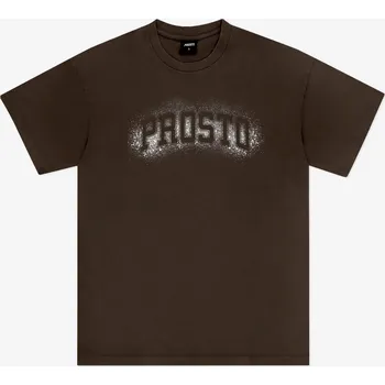 Pánské oblečení Pánské hnědé tričko PROSTO Jung S