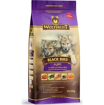 Krmivo pro psa Wolfsblut Dog Puppy Black Bird 12,5kg