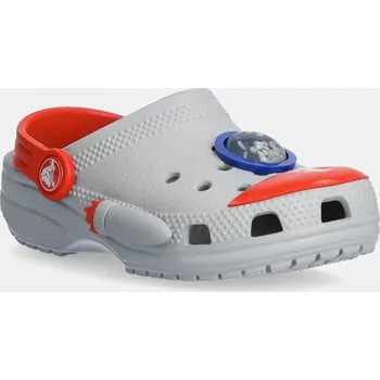 Dámská obuv Dětské pantofle Crocs CLASSIC ROCKET SHIP CLOG 210359.CLASSIC.ROCKET šedá 09X, EUR 20/21