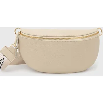 Ledvinka Kožená ledvinka Answear.LAB béžová barva 821.HWK 80X, vel. ONE SIZE