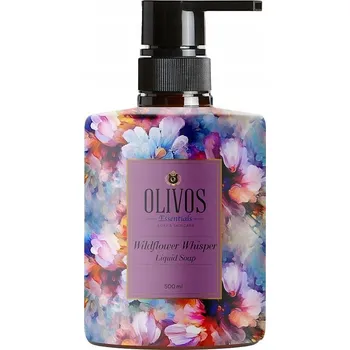 Mýdlo OLIVOS Wildflower Whisper – Tekuté mýdlo | Levandule a Skořice | 500 ml