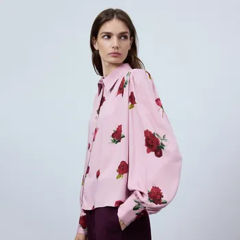 Pánská košile Reserved - Košile s květinovým vzorem - vícebarevná - 091IC-MLC - 091IC-MLC-XS