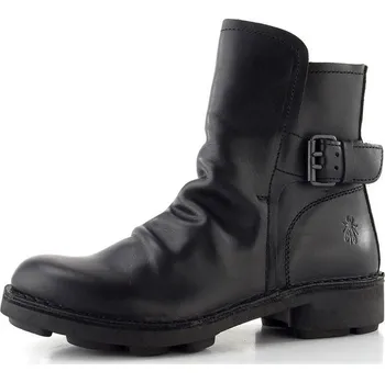 Dámské kozačky Fly London kotník se sponou black NURY175FLY - 37 | P697738