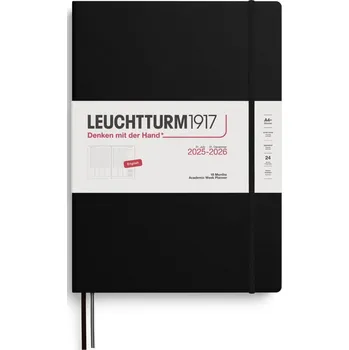Diář Akademický diář 2026 A4 Leuchtturm1917 černý