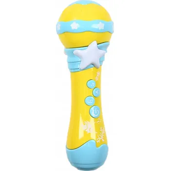 Hudební nástroj pro děti MIKROFON PRO DĚTI HUDEBNÍ HRAČKA NA BATERIE RŮZNÉ BARVY