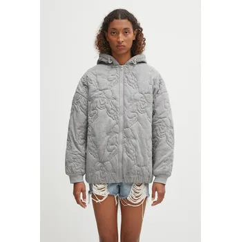 Bunda Fiorucci Kissing Angels Quilted, S, šedá, 90X