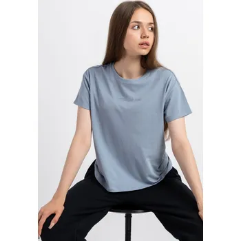 Dívčí tričko Reporter Young | Dívčí modré tričko s potiskem „Beyond the stars“ - Barva MODRÁ, Velikost 164 243-0440G-46-450-1