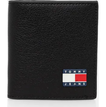 Peněženka Peněženka Tommy Jeans černá barva, AM0AM13372 99X, vel. ONE SIZE