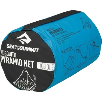 Moskytiéra Turistická moskytiéra Sea To Summit Pyramid Net Double 240 x 170 x 130cm AMOS AMOS.D vícebarevná MLC, vel. ONE SIZE