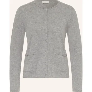 Dámský svetr Maerz Muenchen Dámský Pletený Kardigan, šedá, 46