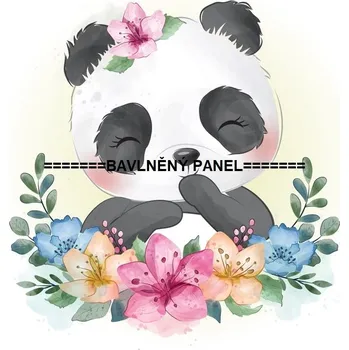 Panel bavlna - DĚTSKÉ MOTIVY-173-398 Velikost: 15x15cm